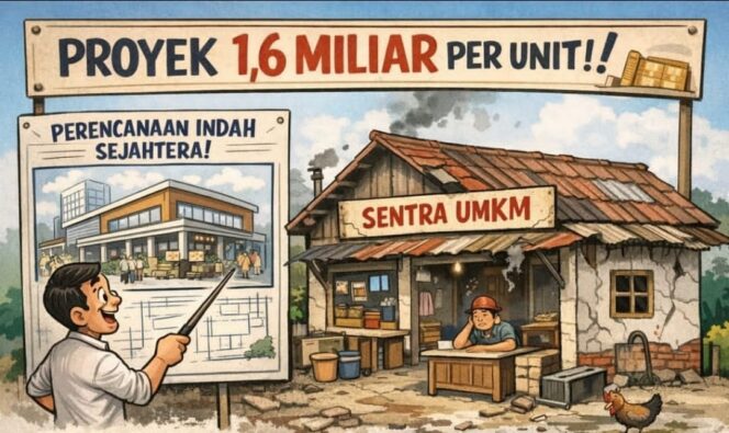 
Proyek Koperasi Merah Putih Rp 1,6 Miliar di Kediri Tanpa Papan Informasi, Transparansi Negara Dipermalukan di Hadapan Publik