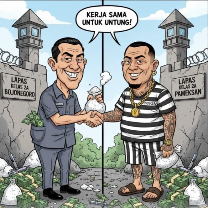 
Dugaan Pelanggaran di Dua Lapas Jatim Belum Terjawab, AMI Ancam Aksi Besar-besaran di Surabaya