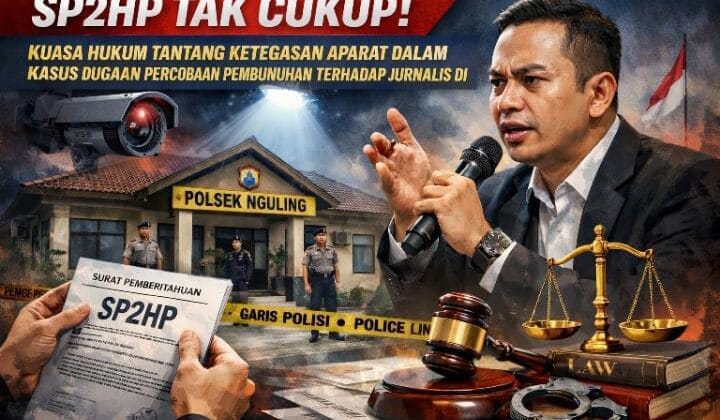 SP2HP Tak Cukup! Kuasa Hukum Tantang Ketegasan Aparat dalam Kasus Dugaan Percobaan Pembunuhan Jurnalis di Nguling