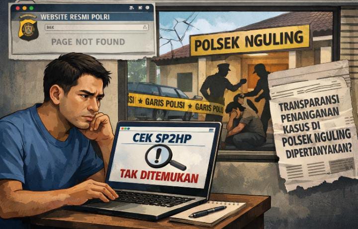 Cek SP2HP Tak Ditemukan di Website Resmi Polri, Transparansi Penanganan Kasus dugaan kekerasan di Polsek Nguling Dipertanyakan Cek SP2HP Tak Ditemukan di Website Resmi Polri, Transparansi Penanganan Kasus dugaan kekerasan di Polsek Nguling Dipertanyakan