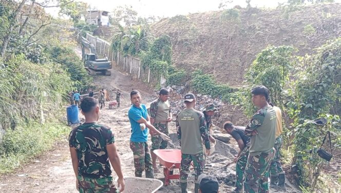 
TNI AD Percepat Pemulihan Pascabencana, Infrastruktur Vital di Permata Capai 60 Persen