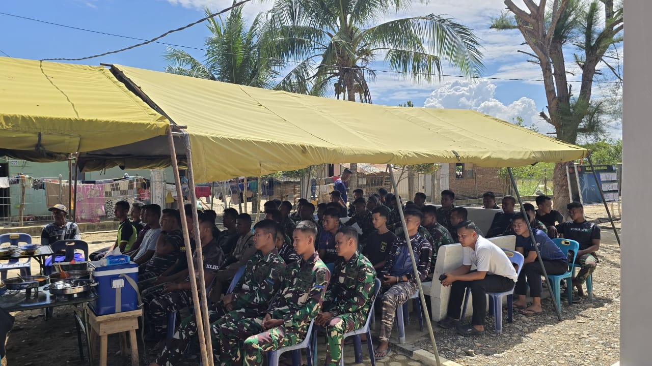 Satgas Kuala TNI–Jhonlin Laksanakan Tradisi Meugang Bersama Warga Aceh Tamiang Satgas Kuala TNI–Jhonlin Laksanakan Tradisi Meugang Bersama Warga Aceh Tamiang