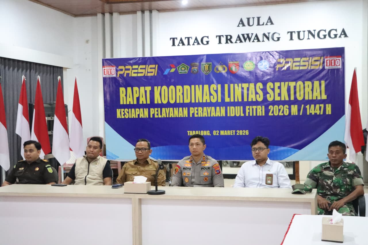 Rakor Lintas Sektoral Digelar, Pastikan Pengamanan Lebaran 2026 Berjalan Optimal Rakor Lintas Sektoral Digelar, Pastikan Pengamanan Lebaran 2026 Berjalan Optimal