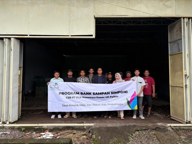 
Lewat Program CSR, PLN Nusantara Power UP Paiton Perkuat Bank Sampah Digital Desa Pondok Kelor