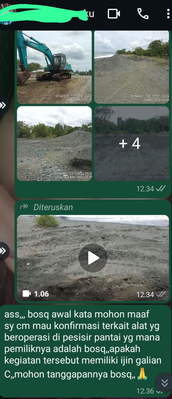 Diduga Kuat Tidak Kantongi Ijin Galian C, (YSRN) Rugikan Negara, Tabrak Pasal 158 UU No. 3 Tahun 2020.