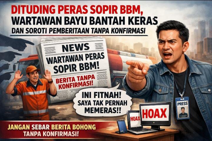 Dituding Peras Sopir BBM, Wartawan Bayu Bantah Keras dan Soroti Pemberitaan Tanpa Konfirmasi