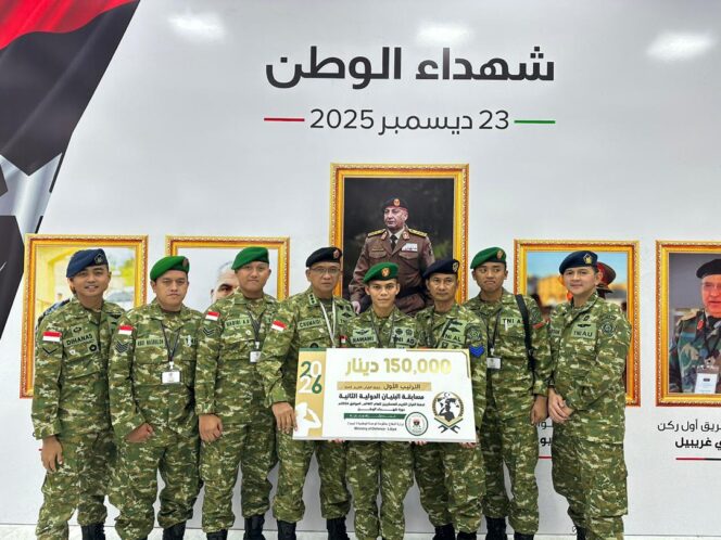 
Membanggakan, Prajurit TNI Juara Musabaqoh Hifdzil Qur’an 30 Juz di Libya