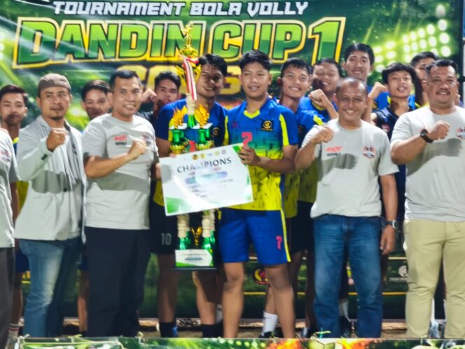 
PVC Junior HSU Tumbang, Koramil Batara Juara Dandim Cup Season 1