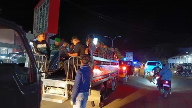 
Malam Takbiran Aman, Kodim 1505/Tidore dan Polresta Gelar Patroli Gabungan di Kota Tidore
