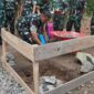 TNI Perkuat Kemanunggalan dengan Rakyat Melalui Pembangunan Jembatan Garuda dan Program Gentengisasi