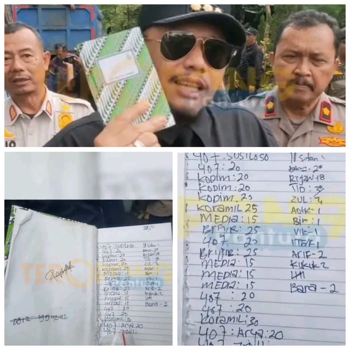 Geger Temuan ‘Buku Hijau’ di Warung Obat Ilegal Tegal: Catat Dugaan Setoran ke Oknum dan Media