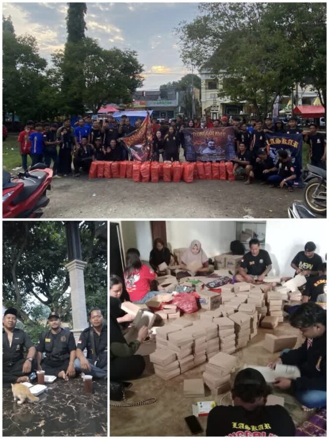 
Laskar Ronggolawe Nusantara Cabang Merak Urak Bagikan Takjil kepada Masyarakat