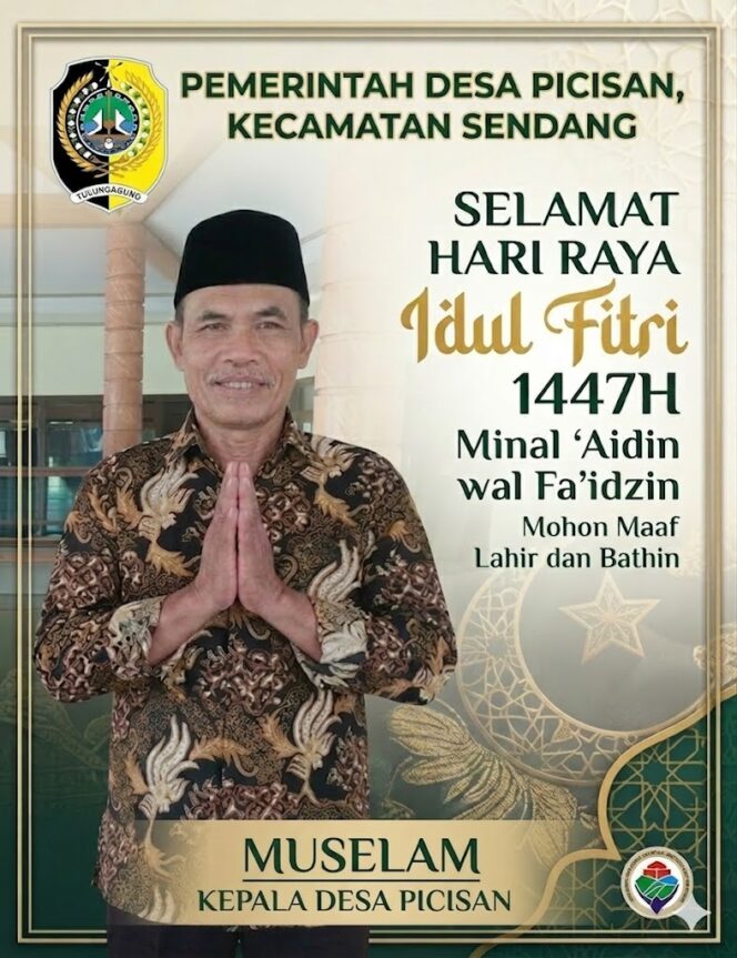 
Pemerintah Desa Picisan : Selamat Hari Raya Idul Fitri 1447H