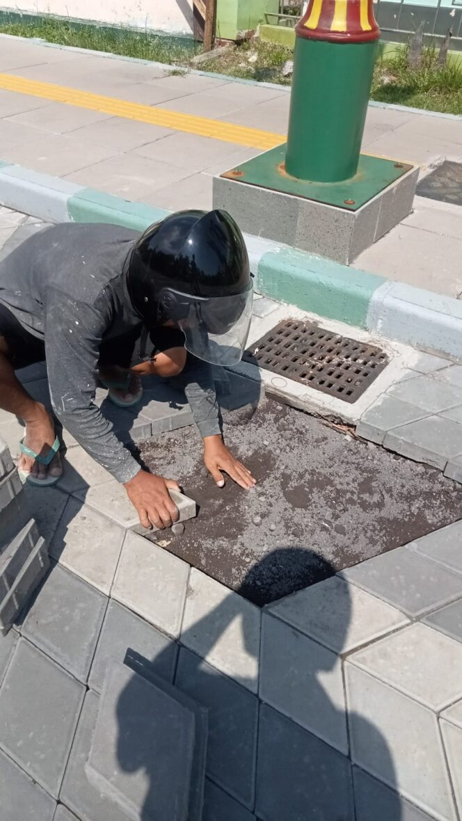 
Disorot Media, Kadis Perkim Probolinggo Akhirnya Angkat Bicara: Paving Alun-Alun Masih Masa Pemeliharaan