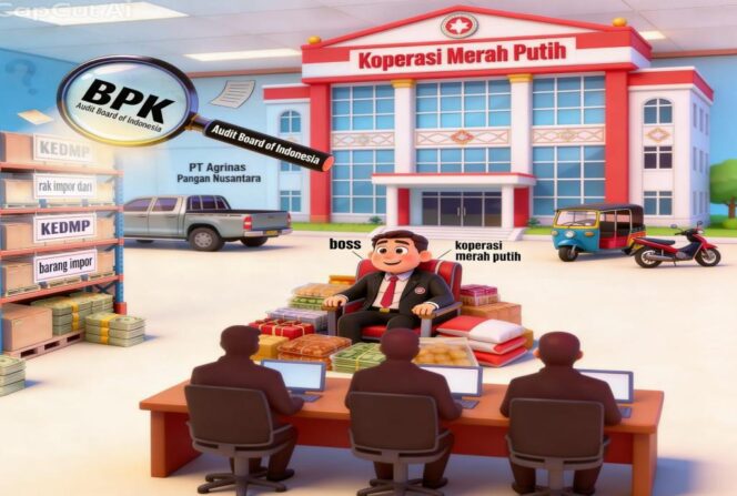 
Proyek Rak Gondola KDMP Impor Dari China Rp 695 Miliar Disorot, Dugaan Mark-Up dan Pengadaan Tidak Transparan Dilaporkan ke BPK