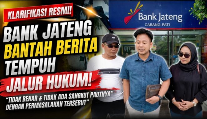 
Framing Terbongkar? Isu Jalur Hukum Bank Jateng Dipatahkan, Nama Utomo Kian Disorot dalam Kisruh Kapal Juwana