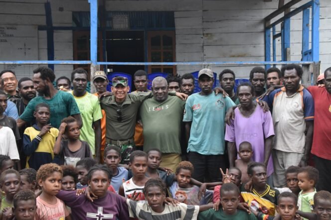 
Dandim 1710/Mimika Tinjau Rencana Lokasi Sasaran TMMD Ke-128 TA 2026 di Distrik Mimika Tengah