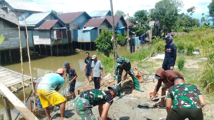 Pembangunan Jembatan Perintis Garuda Capai 20 Persen di Hari Kedua