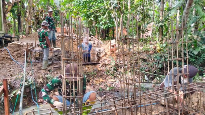 
Tahap Krusial Dimulai, Pondasi Cakar Ayam Jembatan Garuda Mulai Dipasang