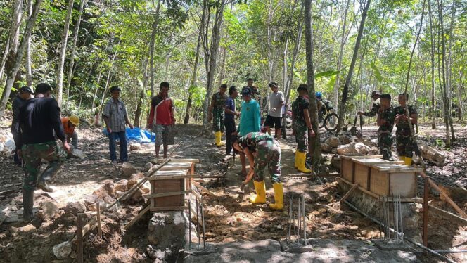 
Antusiasme Warga Mangkusip Sambut Pembangunan Jembatan Perintis Garuda