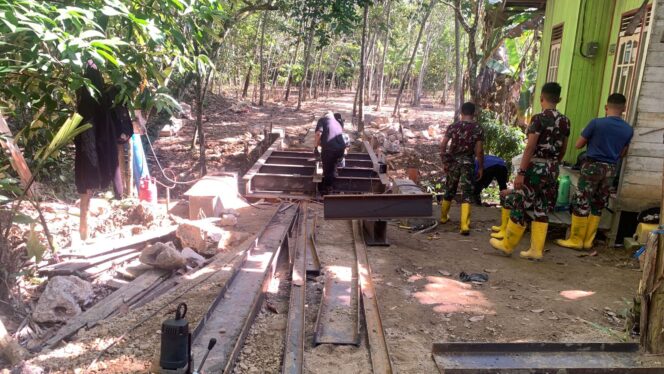 
Kekompakan Satgas Dorong Progres Signifikan Pembangunan Jembatan Perintis Garuda