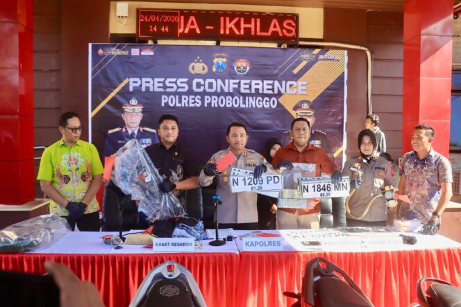 
Tujuh Pelaku Curas dan Curanmor Diamankan, Polres Probolinggo Tegaskan Komitmen Berantas Kejahatan