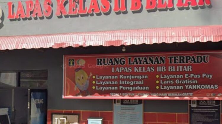 Dugaan Pungli di Lapas Blitar Mengemuka, Napi Korupsi Disebut Diperas Hingga Rp100 Juta untuk Kamar Istimewa