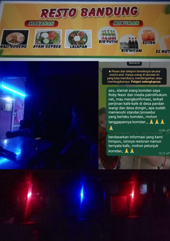 
Miris Dugaan APH Di Banggai Mati Suri, Kalah Dari Beking Cafe, Diminta Kapolda Sulteng Turun Gunung.