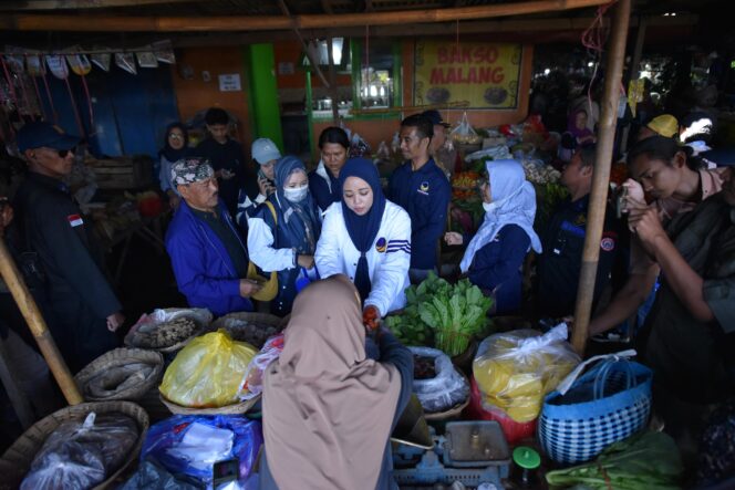 
Sokong Ekonomi Kerakyatan, Dini Rahmania ‘Geruduk’ Pasar Tradisional di Probolinggo