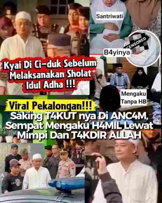 Kyai Pengasuh Ponpes di Pekalongan Diamankan Polisi Jelang Shalat Idul Adha, Dugaan Pelecehan Santriwati Selama 12 Tahun Mengemuka Kyai Pengasuh Ponpes di Pekalongan Diamankan Polisi Jelang Shalat Idul Adha, Dugaan Pelecehan Santriwati Selama 12 Tahun Mengemuka
