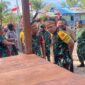 Tim Wasev TMMD ke-128 dari PJO TMMD Tinjau Langsung Sasaran di Kampung Keakwa