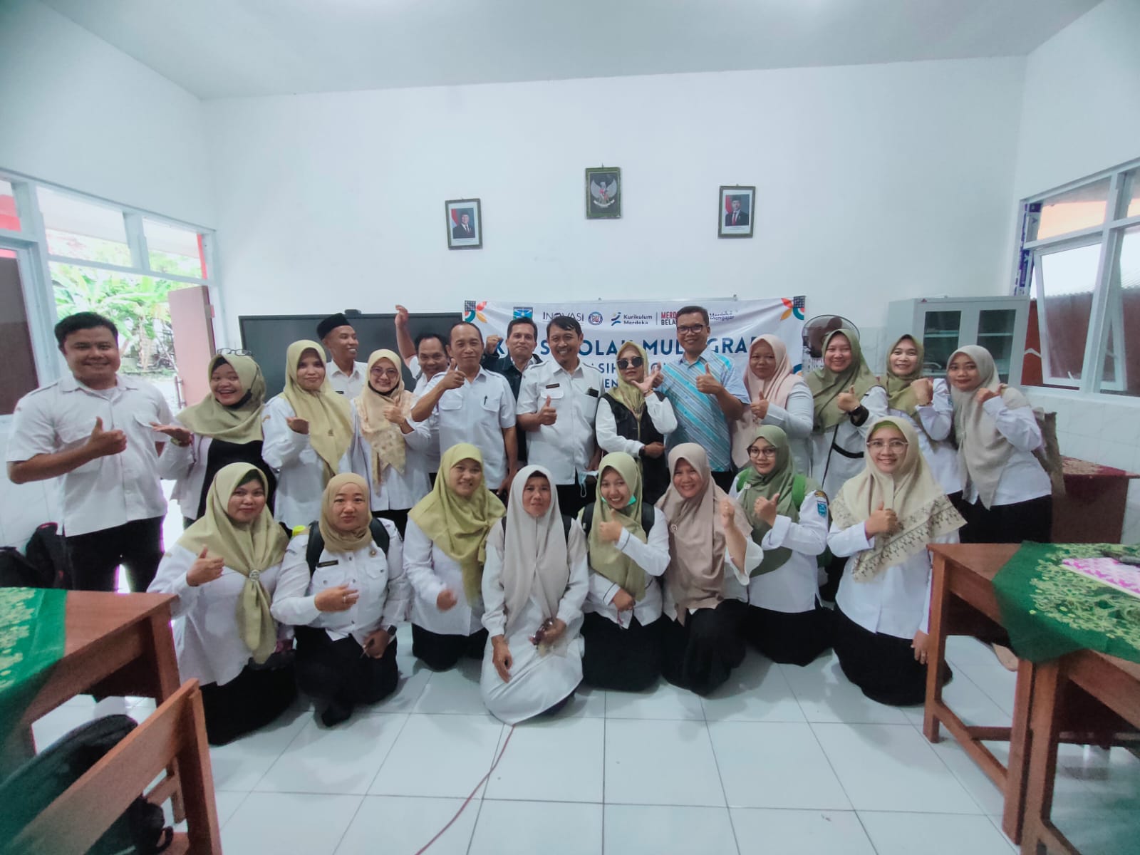 KKG Multigrade Wonomerto-Sumberasih Perkuat Pola Pikir Bertumbuh Guru
