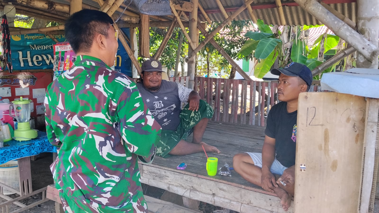 Wujudkan Kehidupan Yang Tentram, Koramil Wonoasih Lakukan Patroli Wilayah Binaan