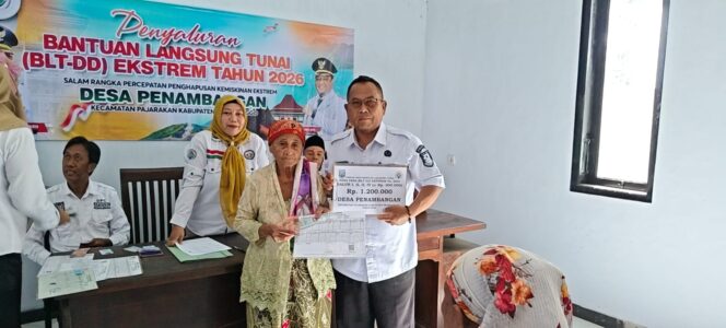 
Pemdes Penambangan Salurkan BLT-DD Ekstrem kepada 10 KPM ‎Anggaran Tahun 2026