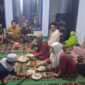 Satgas TMMD Ke-128 dan Warga Makan Bersama, Bukti Nyata Kemanunggalan TNI-Rakyat