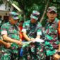 Danrem 083/Baladika Jaya Terima Paparan Singkat Progres TMMD Ke-128 di Desa Brabe