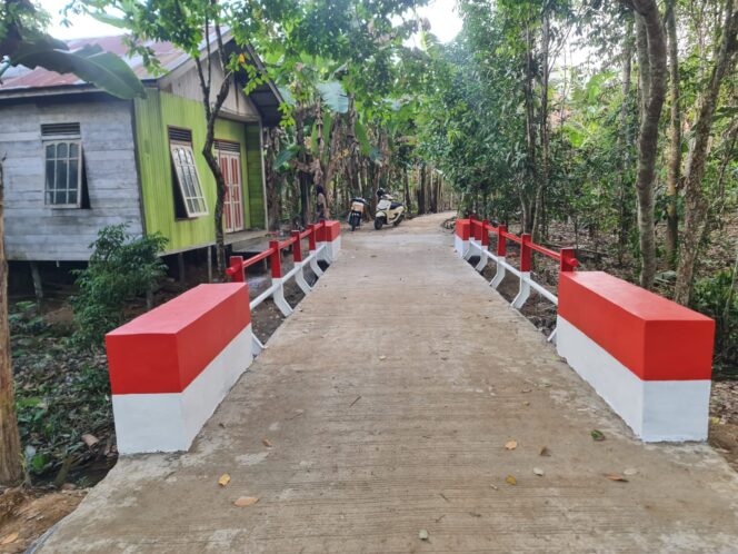 
Pembangunan Jembatan Garuda Tuntas Tepat Waktu, Warga Sambut Gembira