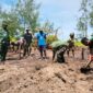 Bedengan Rampung, Lahan Program TMMD di Kampung Keakwa Siap Ditanami