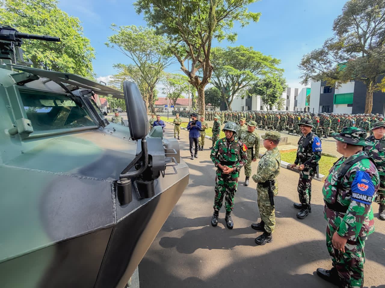 Wakil Gubernur Akmil Pimpin Laporan Kesiapan Latihan Widya Yudha Taruna Tingkat I, II, dan III