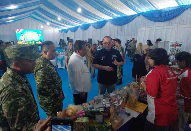 
Dandim Bojonegoro dampingi Wakil Panglima TNI Tinjau KDKMP Desa Ngampel