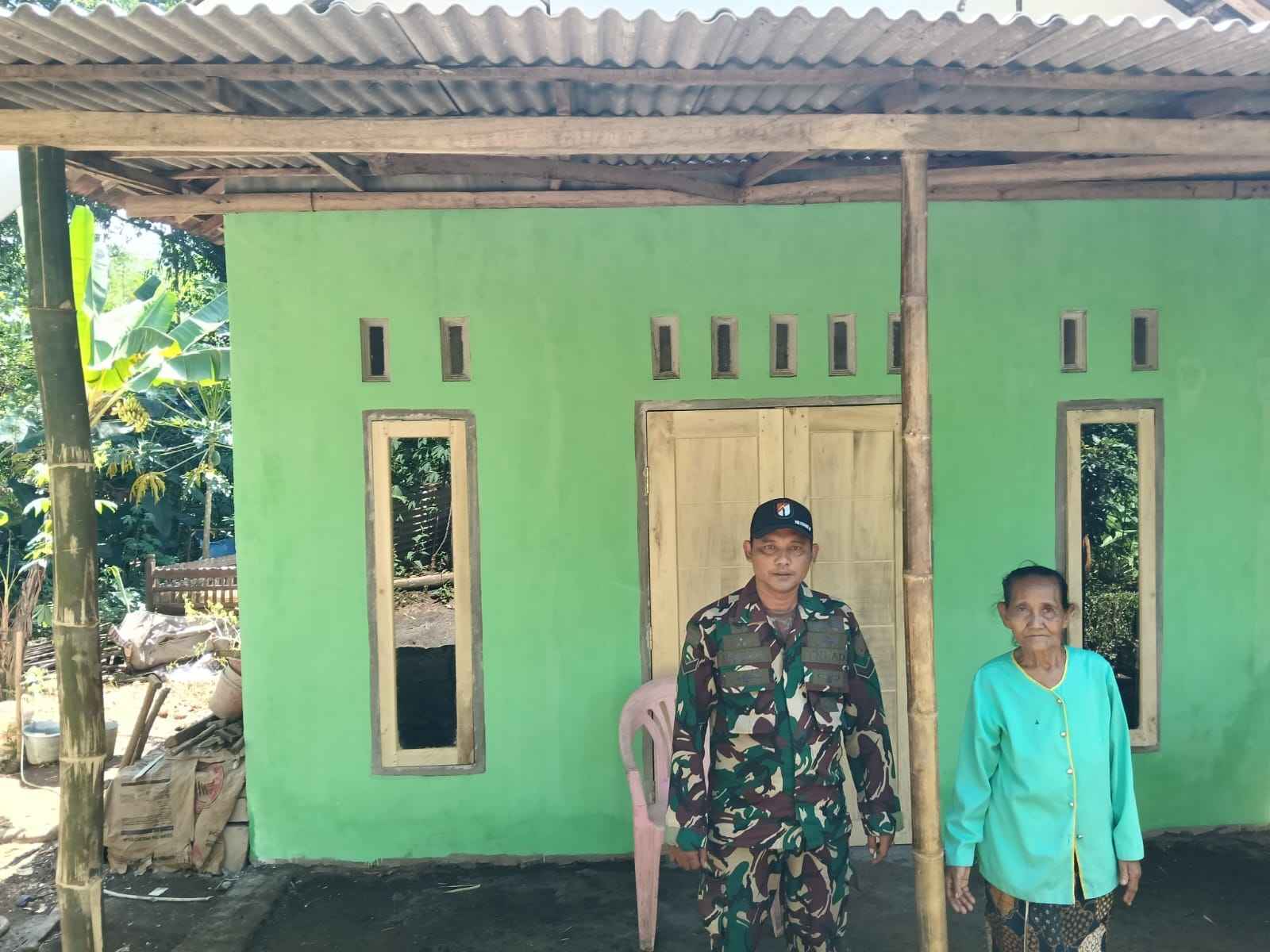 Rehab RTLH Rampung 100 Persen, Rumah Milik Lansia di Dusun Klagin Desa Brabe Siap Huni
