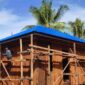Satgas TMMD Ke-128 Kodim 1710/Mimika: Pemasangan Atap Rampung, Progres Pembangunan 5 Rumah Capai 90 Persen