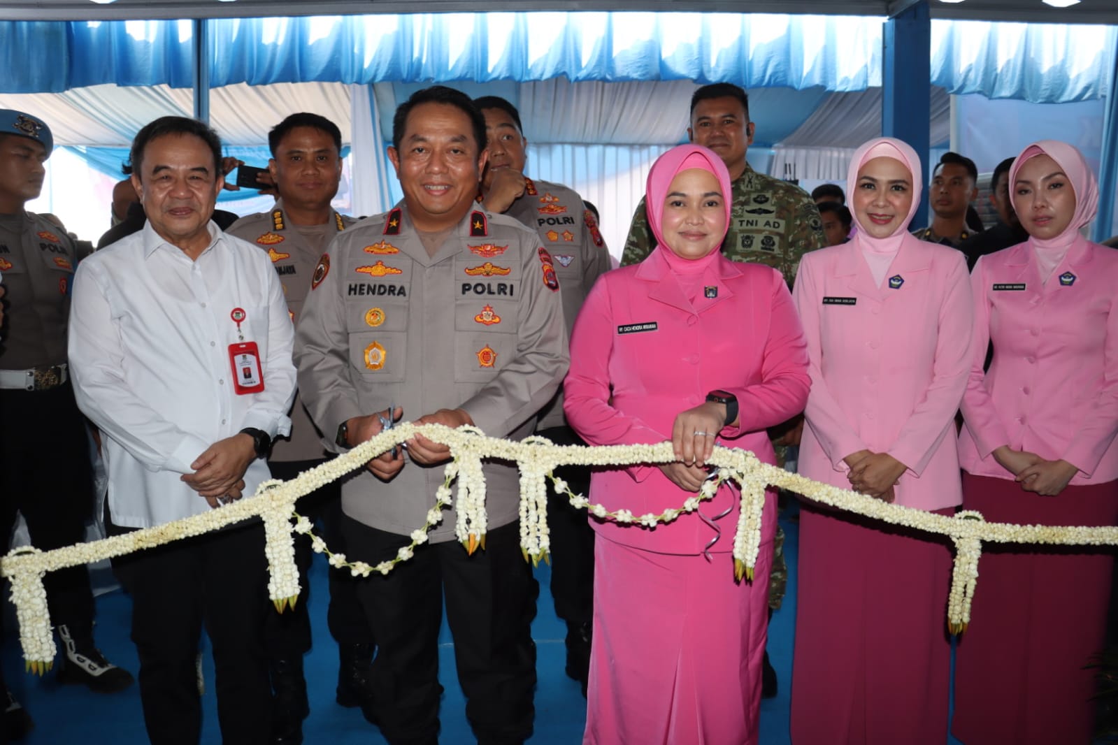 Resmikan SPPG di Rajeg, Polresta Tangerang Siap Dukung Program Nasional MBG