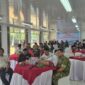 Dandim 1002/HST Bersama Forkopimda Ikuti Zoom Peresmian Koperasi Desa Merah Putih