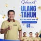 Bupati Tangerang di Usia 61 Tahun, Ketua Askab PSSI Kirim Pesan Khusus