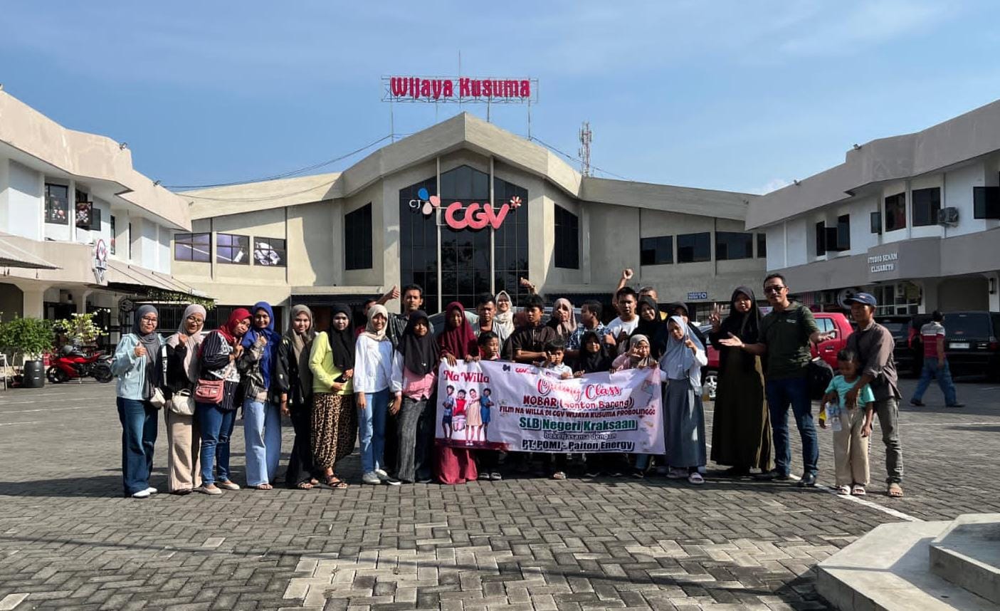 Nobar Film Na Willa Pererat Kebersamaan Keluarga Besar PT POMI dan Penyandang Disabilitas