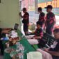 Bersama PMI Cabang, Koramil Ngraho Bojonegoro Gelar Donor Darah
