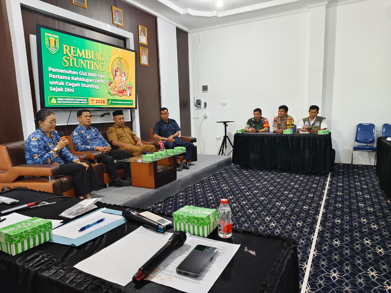 Babinsa Koramil 1008-05/Kelua-Muara Harus Dukung Program Rembuk Stunting di Desa Murung Karangan Babinsa Koramil 1008-05/Kelua-Muara Harus Dukung Program Rembuk Stunting di Desa Murung Karangan