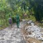 Paving Jalan Dusun Klagin Hampir Rampung, Warga Sampaikan Terima Kasih Kepada Satgas