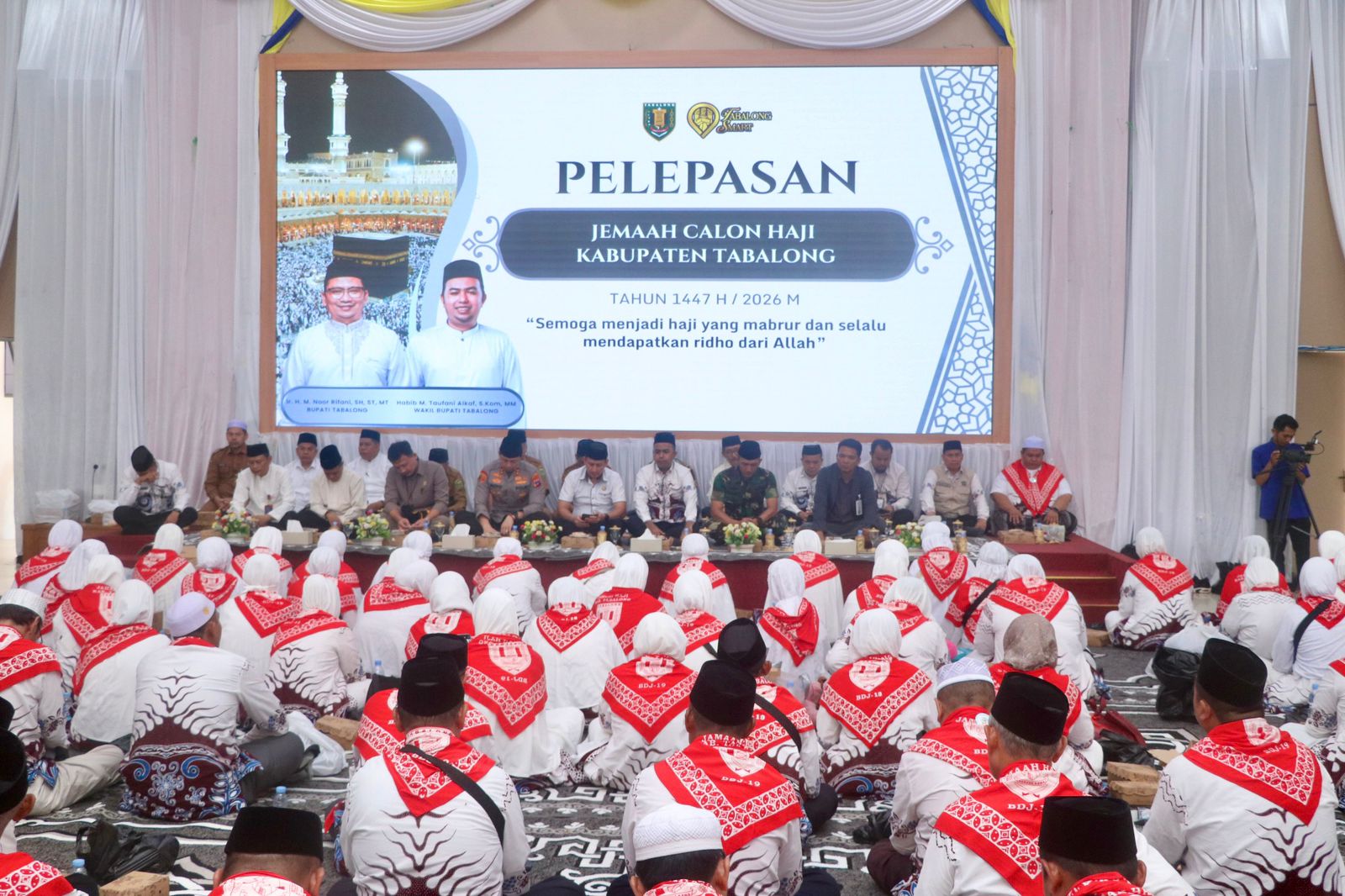 Dandim 1008/Tabalong Hadiri Pelepasan Jamaah Haji Kloter 19 Tahun 2026 Dandim 1008/Tabalong Hadiri Pelepasan Jamaah Haji Kloter 19 Tahun 2026